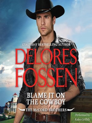 cover image of Blame It on the Cowboy